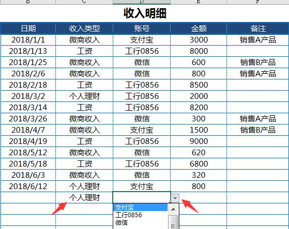 Excel收支管理套表，多维度查询，动态图表自动生成