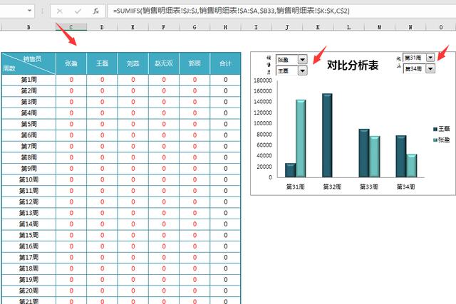 Excel应收账款管理系统，销售单一键打印，账款查询多维操作