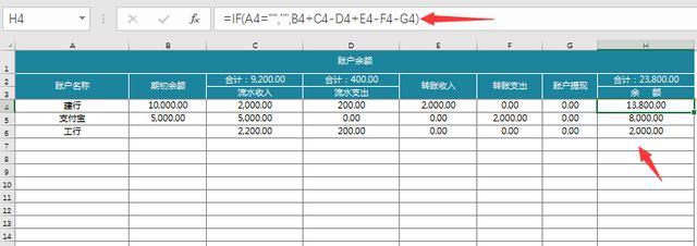 Excel财务记账管理系统，收支弹窗记账，分类汇总图表直接显示