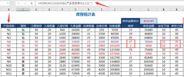 全函数进销存表格来啦，自带账龄分析，库存统查图表分析一键操作