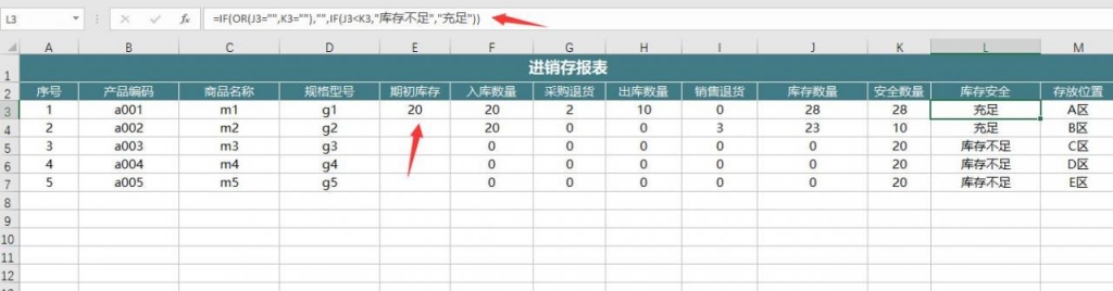 超实用Excel进销存系统，自动库存，物资预警，收支统汇不加班