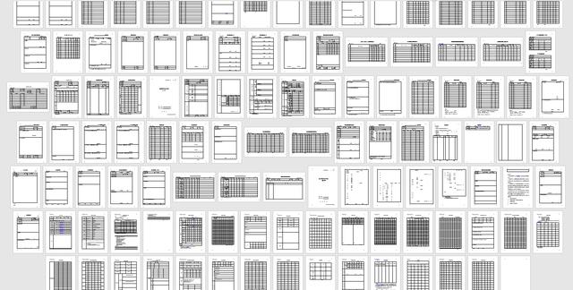 完整套质量体系文件，113页培训表格合集，单页排版套用轻松