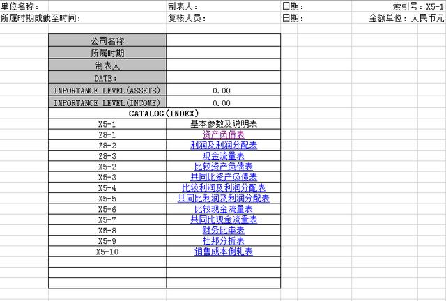 Excel全套财务报表，财务指标分析系统，函数设计，报表自动生成