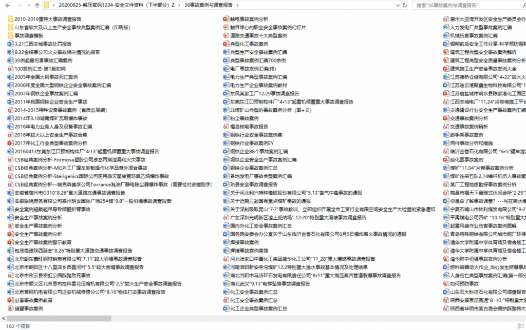 安全资料合集下半部分，多领域安全文件，隐患应急文件制度套用