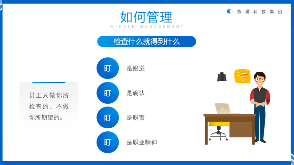 管理者如何带好团队PPT模板，全内容培训课件，教育学习直接用