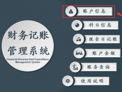 【财务管理】Excel财务记账管理系统，下拉菜单选择，弹框查询简洁明了