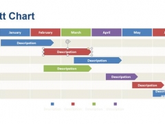 【通用】超实用PPT甘特图表，简单修改设计，项目分析精准到位