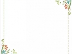 【信纸】word美轮美奂信纸，换一种方式，工作变得有趣轻松