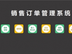 【进销存】Excel销售订单系统，内含利润核算，月度统计分析直接显示
