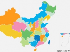 【图形图表】全国各地热力地形图PPT，任意调色变色，简单套用设计轻松