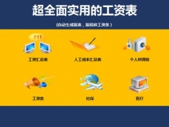 【人力资源】Excel超实用工资表，自带社保医疗年金，完整函数直接套用