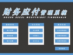 Excel财务应付管理系统，弹窗精简录入，收付款汇总全自动操作