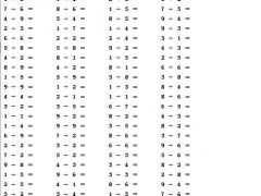 【教育教学】Excel小学四则运算练习题，加减乘除随机出题，F9刷新直接打印