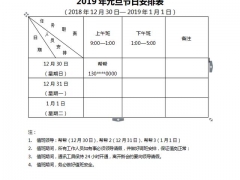好看的值班表值班记录都是这么做的，word精致排版，直接打印应用