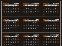 原来word打印日历这么方便，2019全年日历，直接打印超舒心