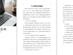 十套完整内容个人工作总结，word封面精致设计，各行业通用不操心