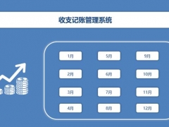 全自动全年收支记账表，Excel全函数自动统算，2019告别加班