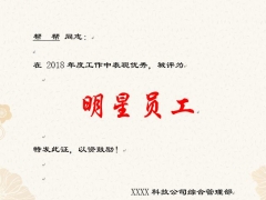 超实用荣誉证书、奖状套打，完整背景格式，直接打印快速套用