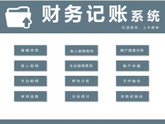 Excel全自动收支记账套表，VBA代码统计汇总，日月年查询一步到位