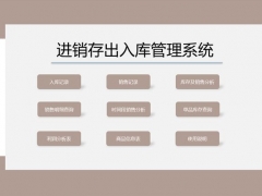 Excel进销存管理系统，利润统计，库存查询全函数自动生成