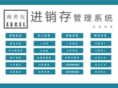 全自动进销存管理系统，窗格式录入查询，库存收支自动显示
