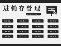 Excel智能进销存工作套表，VBA弹窗管理，极简录入查询汇总超轻松