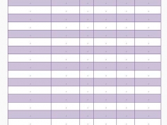 仓库货物盘点登记表，word表格设计，经典样式，轻松套用超轻松