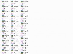 鼠年节目单PSD，新年晚会必备神器，完整文件，套用修改快速成稿