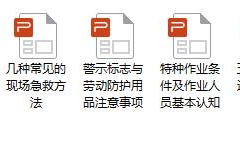 安全知识课件，从业须知，特种作业，安全警示，全套内容直接套用