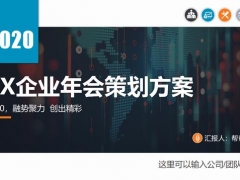 全内容企业年会策划方案，专业表述，线性表达，创意设计拿来就用