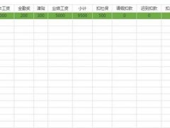 Excel十字高亮工资表，自带查询功能，单页自动操作，极简不动脑
