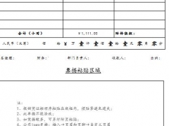 全自动Excel报销单，自动生成大写金额，自带附件粘贴页快速打印