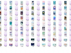 梦幻背景插画PSD素材，100套源文件格式，位图排版设计轻松简单