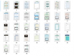 学生课程计划表，40套Excel表格设计，完整框架简单录入效果满分