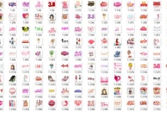 女生节png免抠图素材，200套图片文件，任意组合套用超轻松