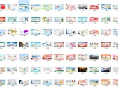 企业文化墙素材包，PSD源文件格式，130套多样式设计，精美大气