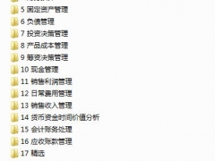 Excel财务管理表格模板，日常办公工作表格，打包套用轻松简单