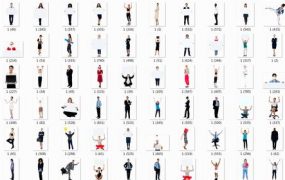 840张都市人物剪贴画插画，PNG免扣无背景图片，组合设计应用轻松