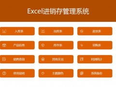 Excel进销存管理系统，全函数库存更新，自动统算不操心