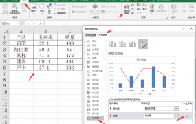 Excel双坐标轴组合图，图表分析展示清晰，小技巧解决大问题