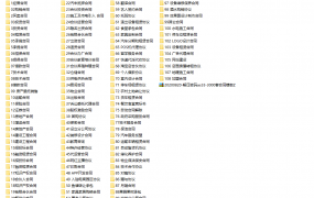 3000套合同模板，日常合同协议书公文范文，完整架构直接套用