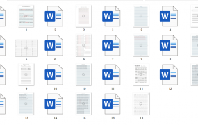 英语字帖word模板，精美文字笔画描红，修改打印拿来就用