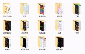 运营知识地图合集，思维导图逻辑线流程图，完整内容学习套用