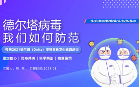 德尔塔变异毒株预防知识培训PPT，完整内容模板，借鉴套用不劳神