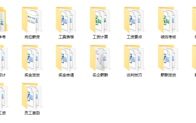 HR人事管理薪酬绩效管理合集，全靠范文案例表格，轻松复制套用