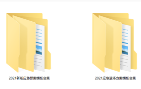2021年应急预案整合包，全套内容资料范文，多行业通用模板资料