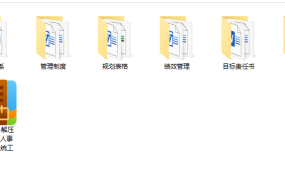 人事组织管理系统工具包，表格制度直接套用，珍藏资料拿来就用
