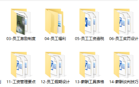 薪酬绩效工资管理工具包，HR文档资料合集，最新最全拿来就用