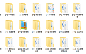 珍藏公司管理制度范文模板，珍藏5300份资料合集，应用借鉴超轻松