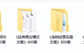 营销策划管理工具包，策划方案实战案例，全套文档直接借鉴套用